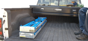 EZcarlift™ provides true portability and heavy lifting capability in a light weight package